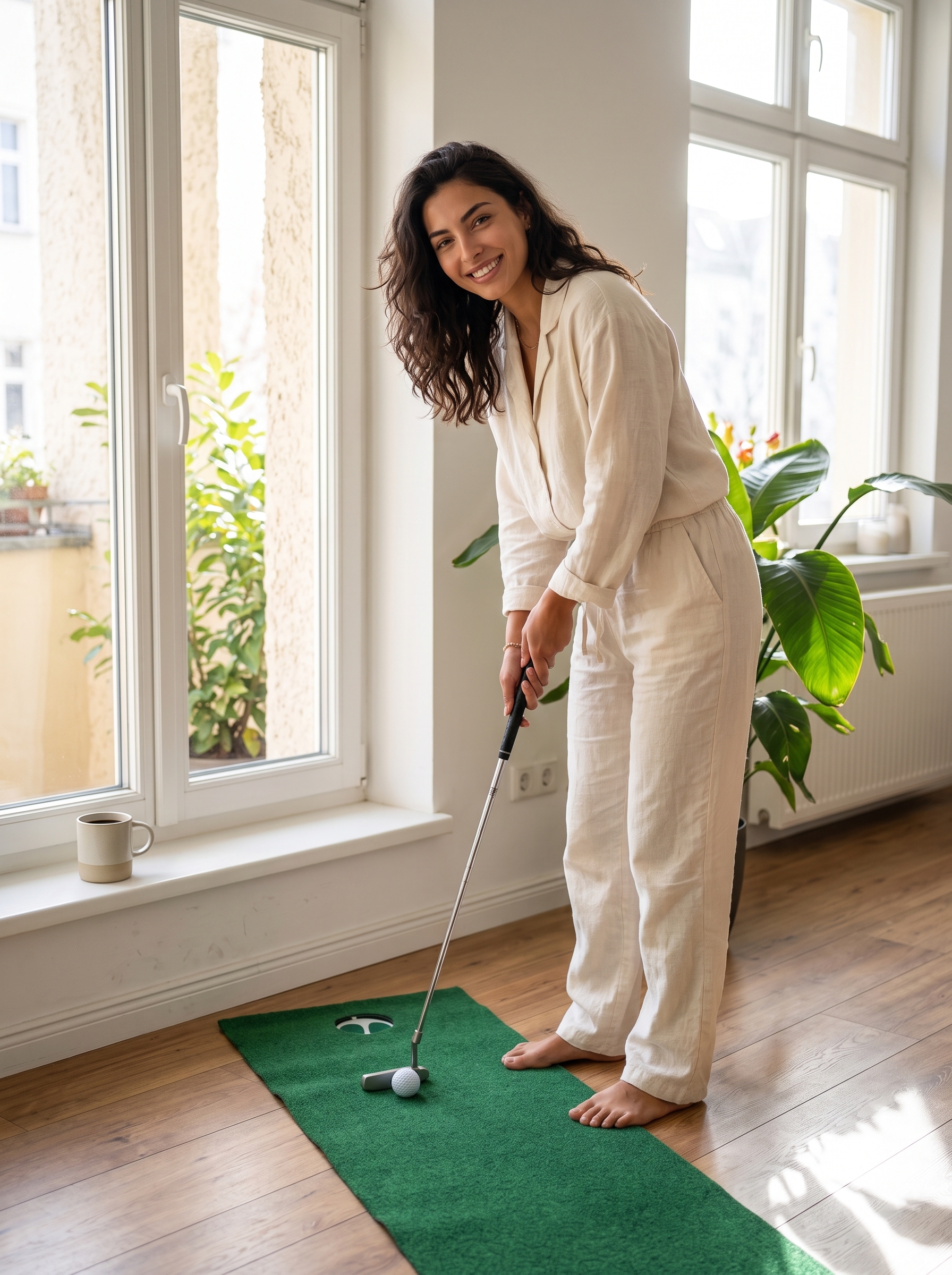 Putting im Wohnzimmer: Wie ich mein Short Game verbessert habe, ohne je das Haus zu verlassen
