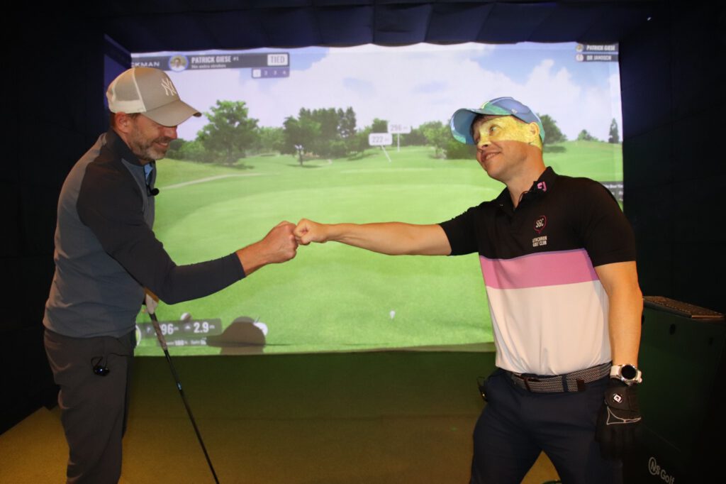 Von der Golfwiese zur Leinwand: Unser Winterabenteuer mit dem TrackMan-Simulator